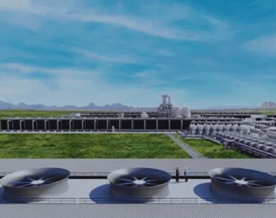 Amazon apoia a maior implantação mundial de tecnologia de captura direta de carbono do ar