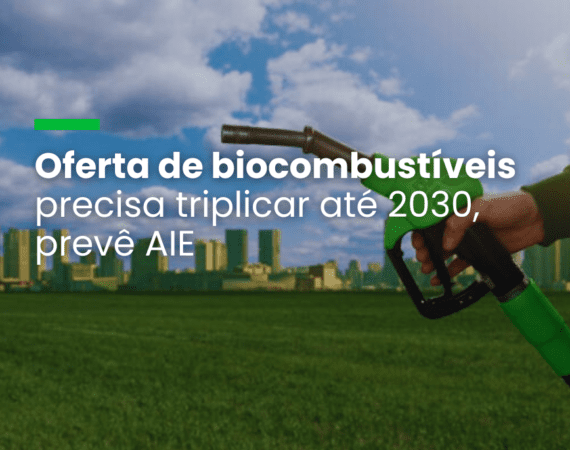 Oferta de biocombustíveis precisa triplicar até 2030, prevê AIE