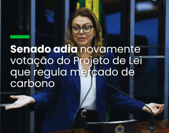 Senado adia novamente votação do Projeto de Lei que regula mercado de carbono