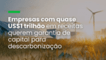 Empresas com quase US$1 trilhão em receitas querem garantia de capital para descarbonização