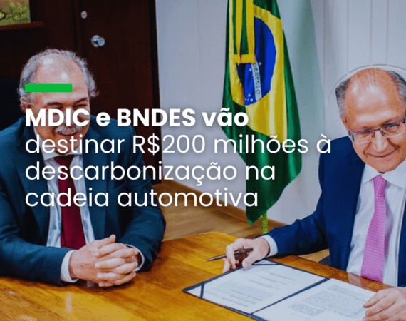 BNDES passa a integrar fundos que vão financiara descarbonização da mobilidade e da logística