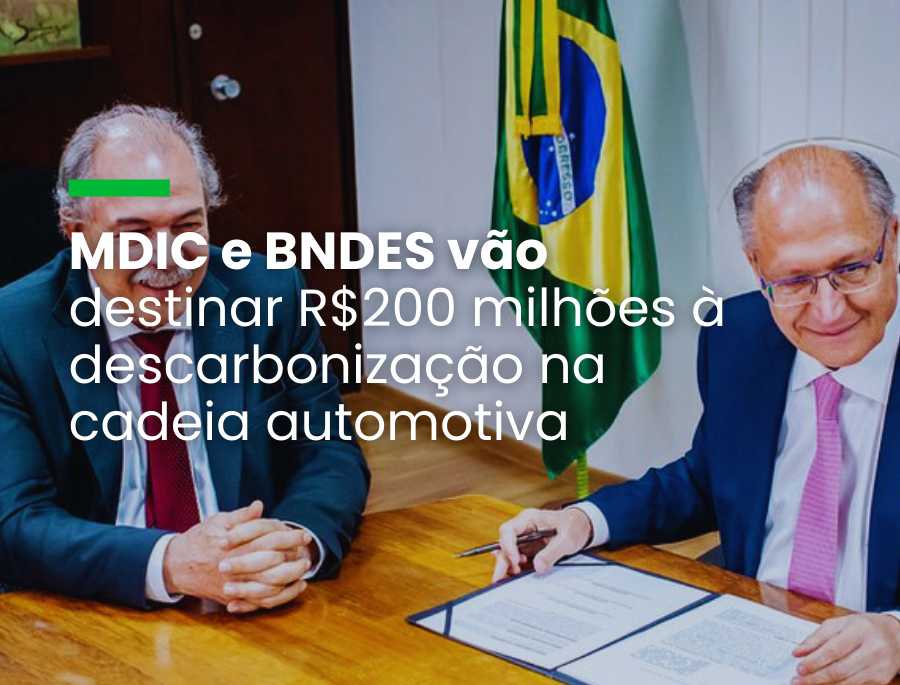 BNDES passa a integrar fundos que vão financiara descarbonização da mobilidade e da logística