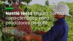 Nestlé testa seguro contra risco climático para produtores de café