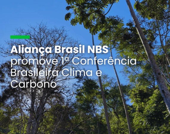 Aliança Brasil NBS promove 1ª Conferência Brasileira Clima e Carbono