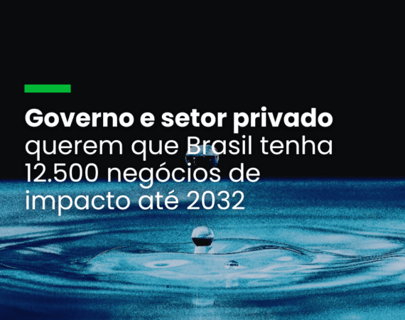 Comitê presidido pelo MDIC fixa meta de R$ 180 bilhões para negócios de impacto em 10 anos