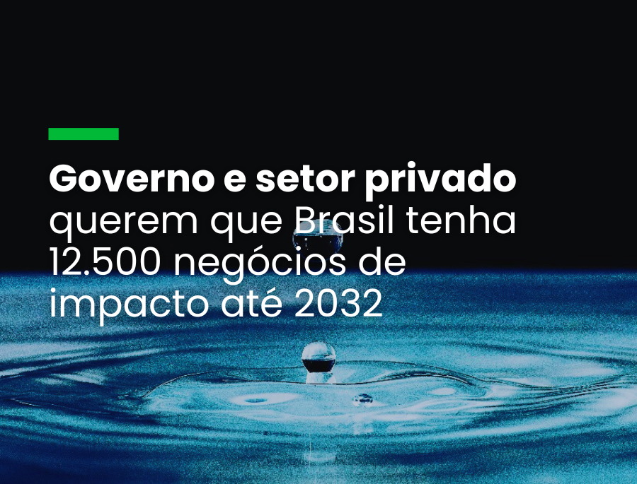 Comitê presidido pelo MDIC fixa meta de R$ 180 bilhões para negócios de impacto em 10 anos