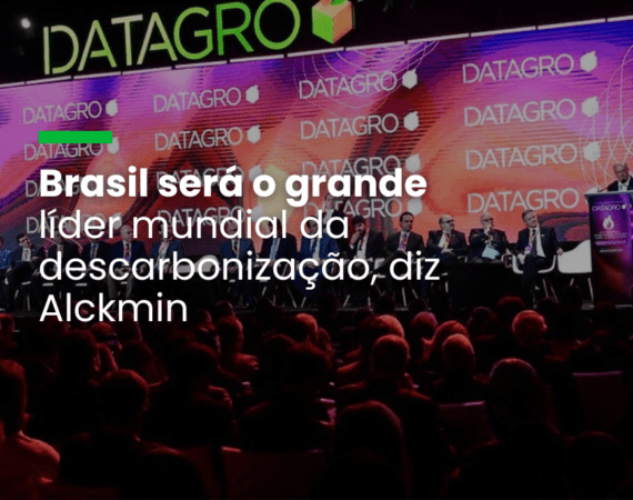 Brasil será o grande líder mundial da descarbonização, diz Alckmin