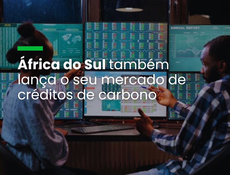 África do Sul também lança o seu mercado de créditos de carbono