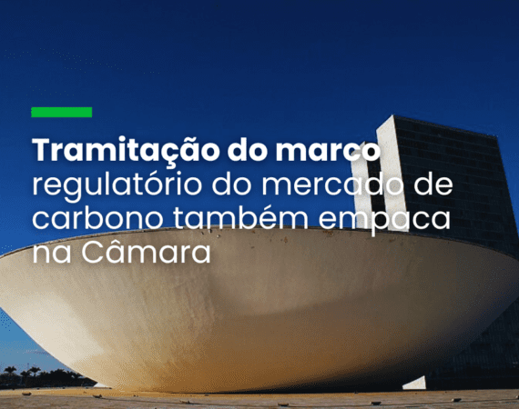 Demora no Congresso pode comprometer meta de aprovar regulação do carbono até a COP28