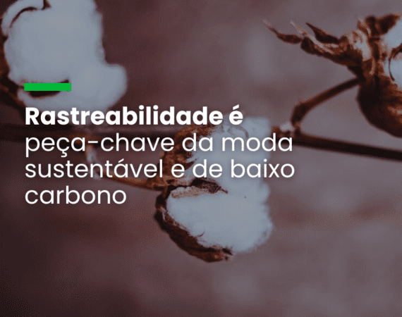Rastreabilidade é peça-chave da moda sustentável e de baixo carbono