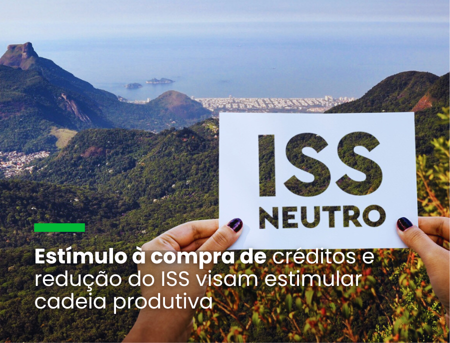 Estímulo à compra de créditos e redução do ISS visam estimular cadeia produtiva