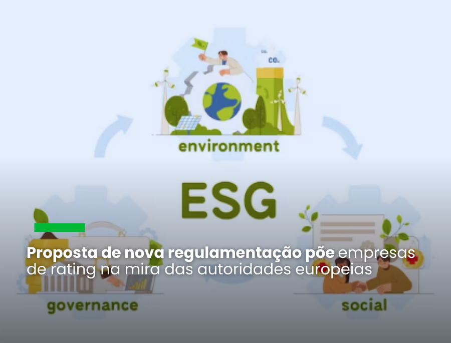 Legisladores da União Europeia concordam em regular os provedores de classificação ESG