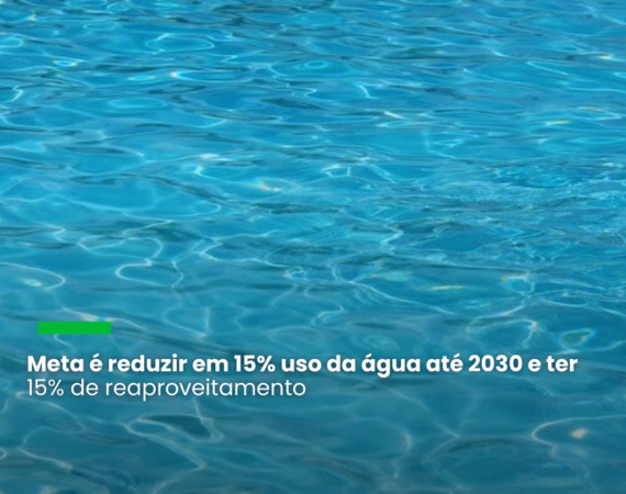 Compromisso reforça a estratégia de sustentabilidade da companhia, que atua em linha com os Objetivos de Desenvolvimento Sustentável (ODS) e tem a água como tema central do negócio