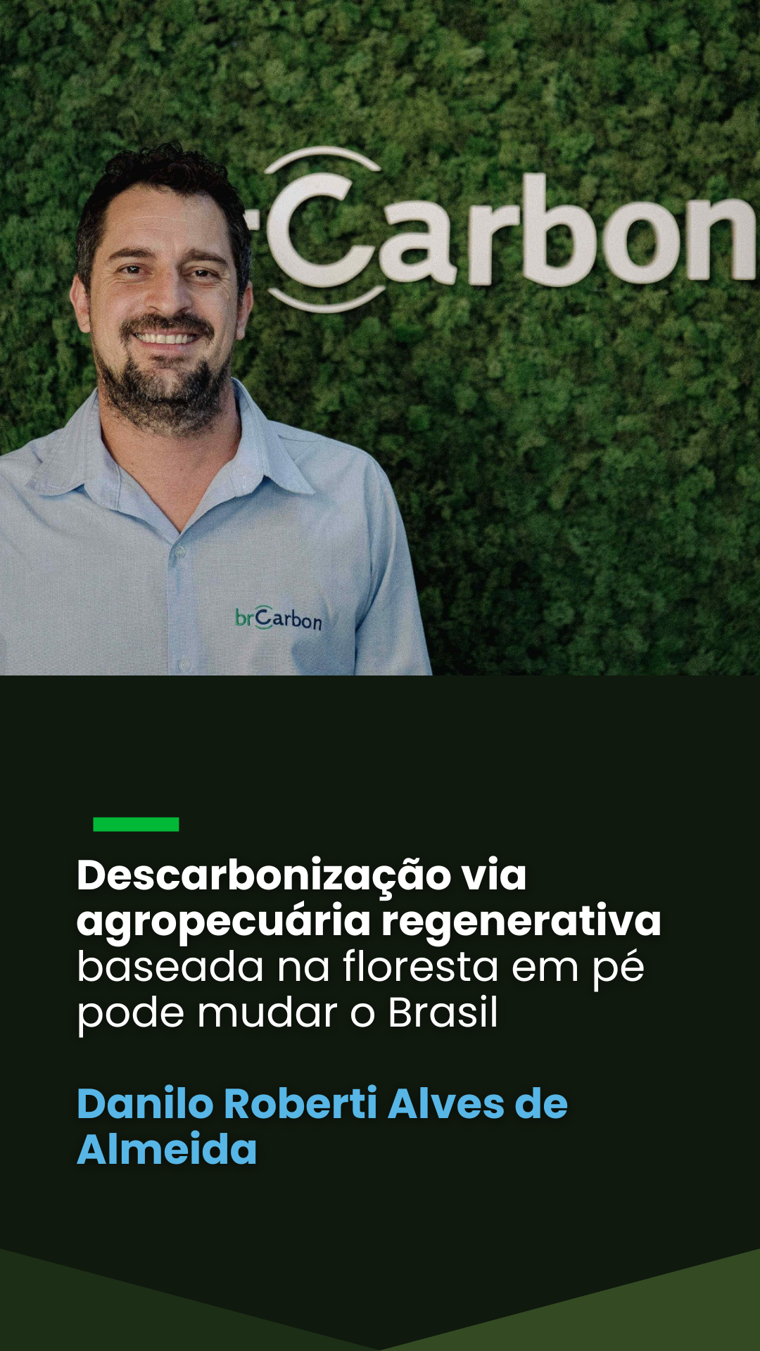 Este caminho para enfrentamento das mudanças climáticas também promove a melhoria da saúde do solo, aumento da biodiversidade e equilíbrio do ciclo hidrológico, além do desenvolvimento social