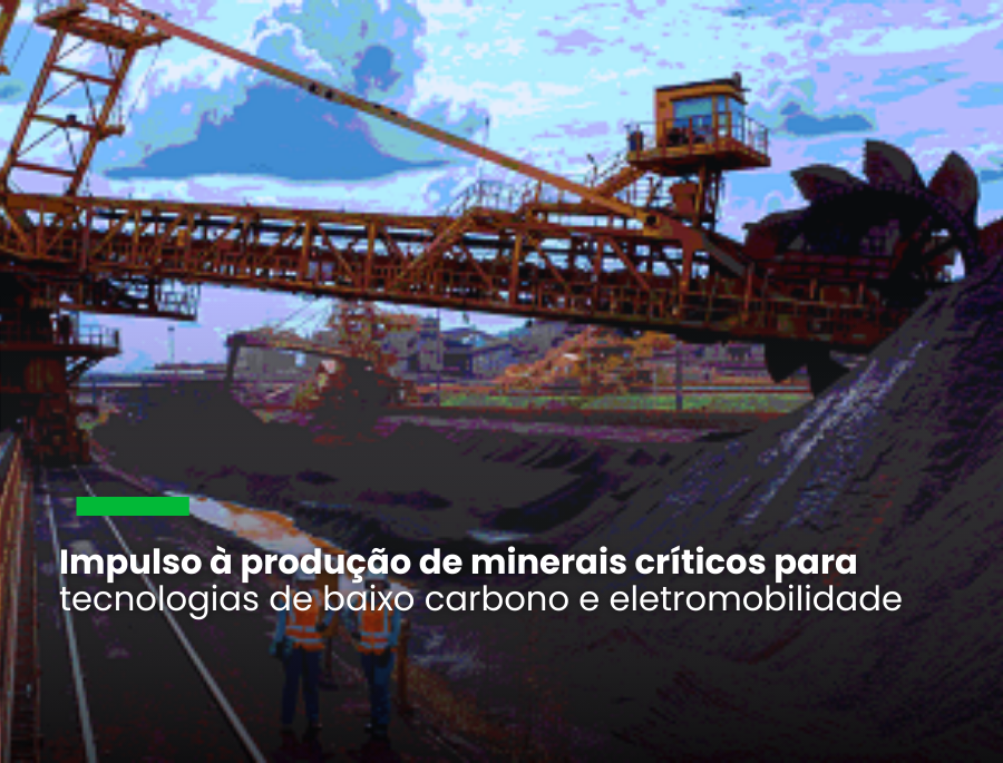 Recursos serão aplicados em pesquisa, desenvolvimento, implantação ou retomada de minas de minerais para transição energética e descarbonização; e para fertilização do solo