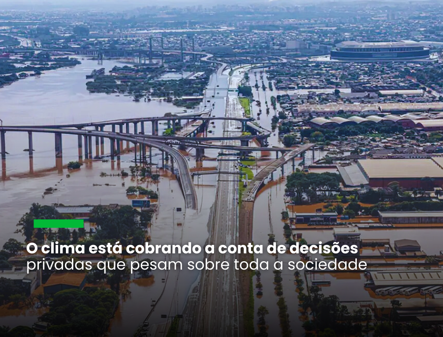 A tragédia no Rio Grande do Sul, o surto de dengue e o custo coletivo das mudanças climáticas