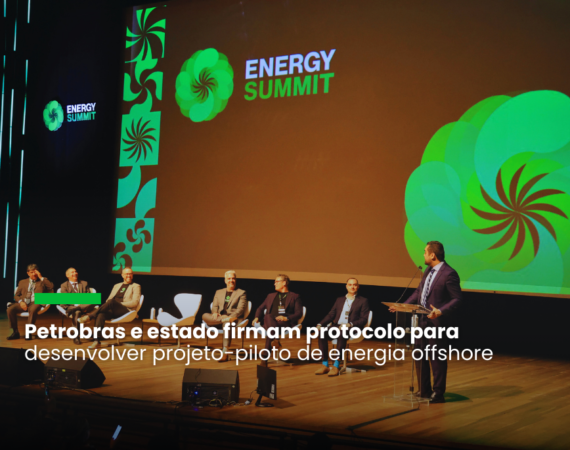 O governador Cláudio Castro assinou mensagem com o Projeto de Lei durante o Energy Summit, evento do MIT de inovação e empreendedorismo que debate caminhos para a transição energética
