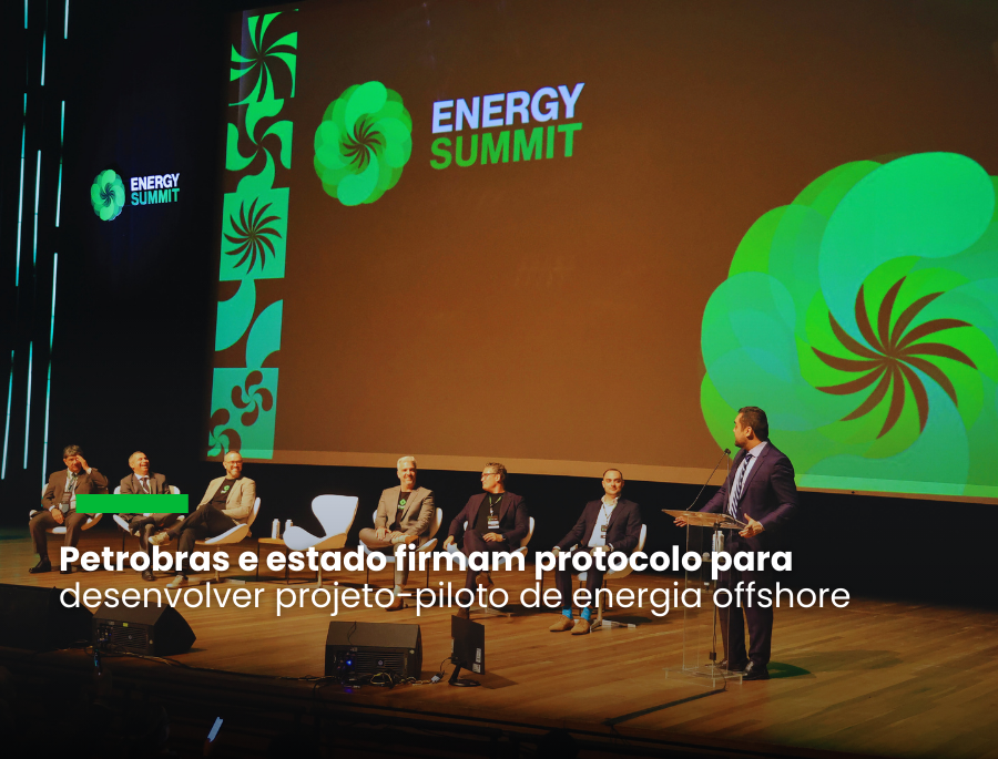 O governador Cláudio Castro assinou mensagem com o Projeto de Lei durante o Energy Summit, evento do MIT de inovação e empreendedorismo que debate caminhos para a transição energética
