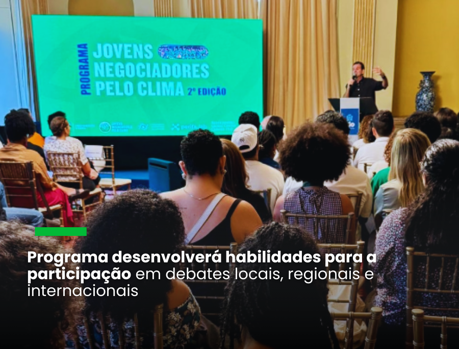 Segunda edição da iniciativa Jovens Negociadores pelo Clima foi lançada nesta quinta-feira pelo prefeito Eduardo Paes e pelo diretor do Columbia Global Center Rio, Thomas Trebat