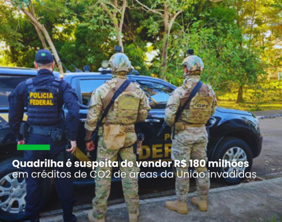 Organização criminosa é suspeita de grilagem de terras públicas, fraudes documentais e exploração ilegal de recursos naturais na Amazônia Legal