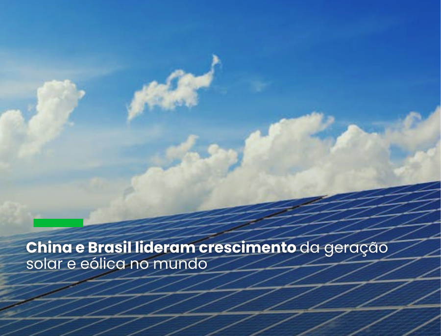 Energias renováveis ultrapassam 30% do total global pela primeira vez