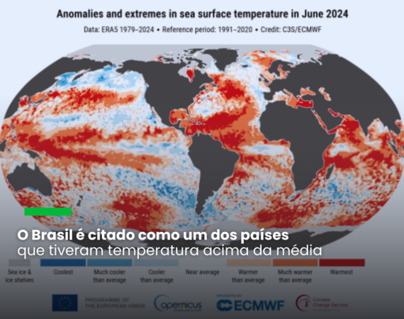 De acordo com os dados do Centro Europeu para Previsões Meteorológicas, a temperatura ficou 1,50 °C acima da média estimada para o mesmo mês no período de 1850-1900, referência pré-industrial