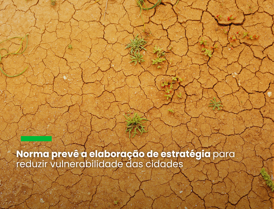 Medida foca em áreas de infraestrutura urbana, segurança alimentar, hídrica e energética, que serão financiadas por recursos do Fundo Nacional sobre Mudança do Clima
