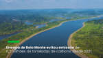 Usina Hidrelétrica de Belo Monte, no rio Xingu, Pará, respondeu por 6% da capacidade de geração do Brasil e 10% da geração hidrelétrica em 2023