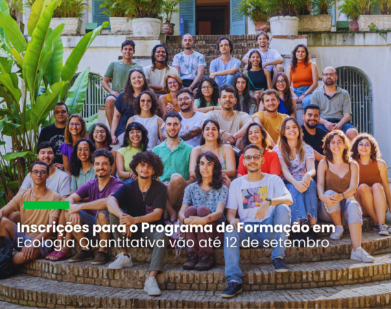 Iniciativa visa contribuir com a formação de futuros cientistas capazes de responder a questões como a crise climática e a perda de biodiversidade. O apoio é de R$ 3 mil, passagens e hospedagem