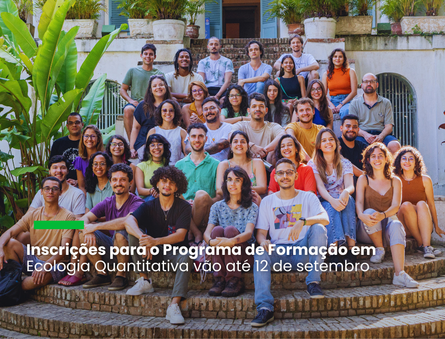 Serrapilheira apoiará futuros cientistas em curso que alia modelos matemáticos à ecologia