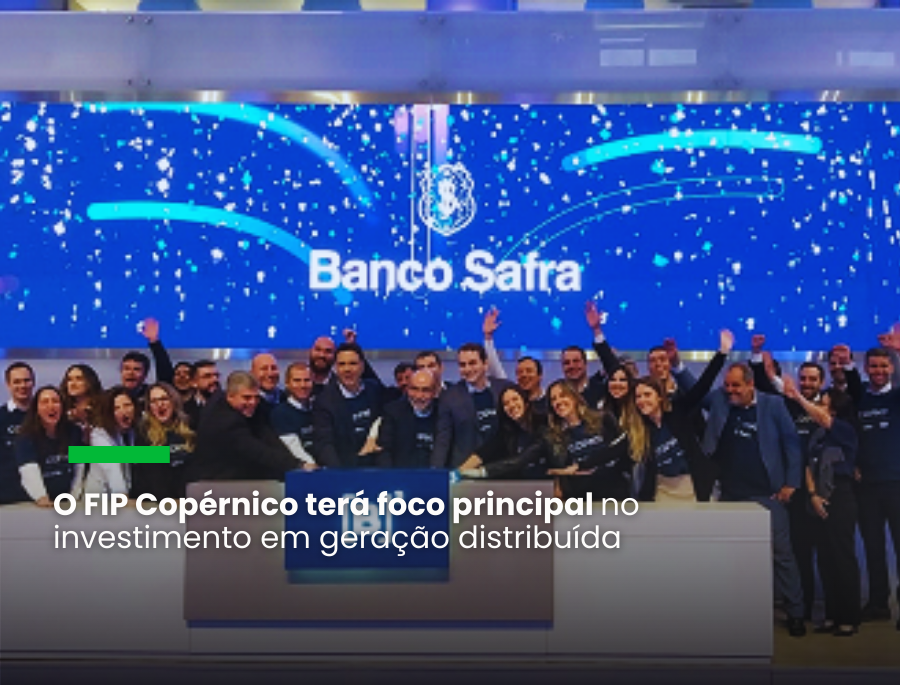 Em evento na B3, executivos da instituição participaram da cerimônia de tocar o sino e dar início à negociação do COPN11