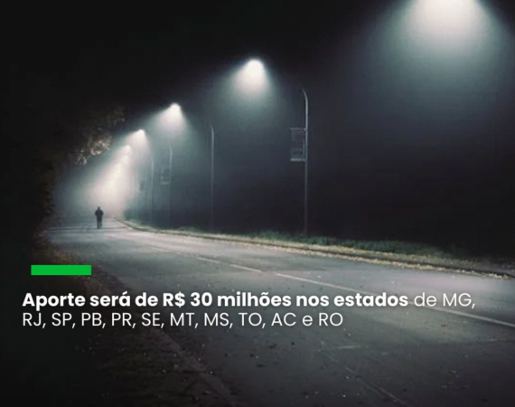 Recursos poderão ser direcionados a projetos rurais, de infraestrutura de iluminação pública, organizações sociais, empresas e órgãos públicos. Todos os clientes podem participar