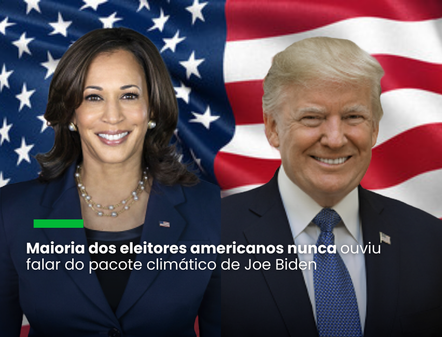 Kamala Harris pode ter uma forte posição em questões ambientais em contraste com Donald Trump, apontado por alguns como vilão do clima, por ter tirado os EUA do Acordo de Paris