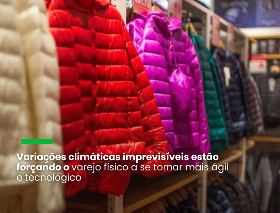 Com dias de frio e outros de calor intercalados numa mesma estação, a gestão de estoque torna-se crítica, segundo o diretor comercial da VarejOnline, William Santos