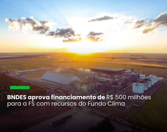 Recursos são destinados à ampliação da capacidade produtiva da empresa, que atualmente é de 2,3 bilhões de litros de etanol por ano