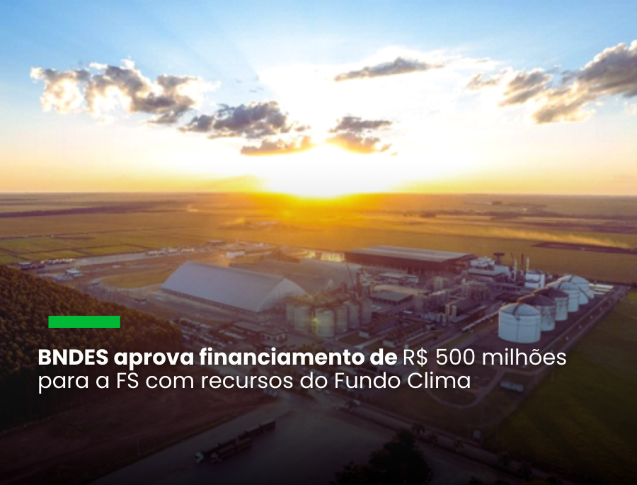 Recursos são destinados à ampliação da capacidade produtiva da empresa, que atualmente é de 2,3 bilhões de litros de etanol por ano