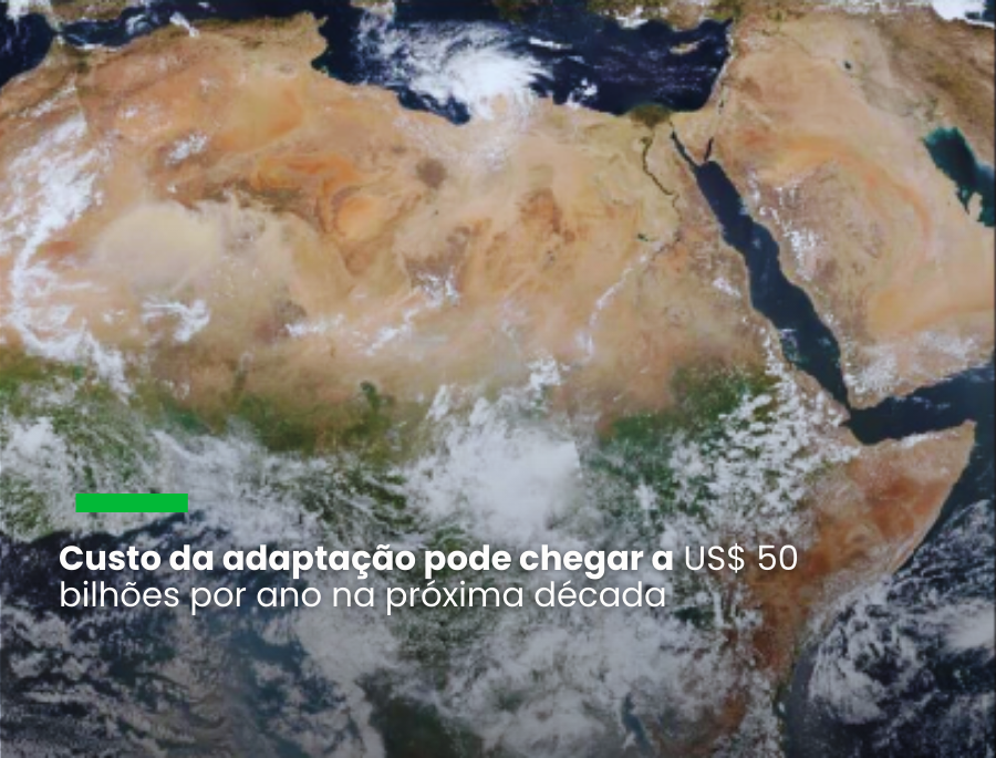 Relatório divulgado pela OMM diz que o continente carrega um fardo excepcionalmente pesado das mudanças climáticas e custos desproporcionalmente altos