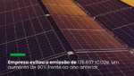 Primeiro relatório de sustentabilidade da companhia cita iniciativas como a revegetação voluntária de áreas degradadas e o levantamento das emissões durante a construção das usinas